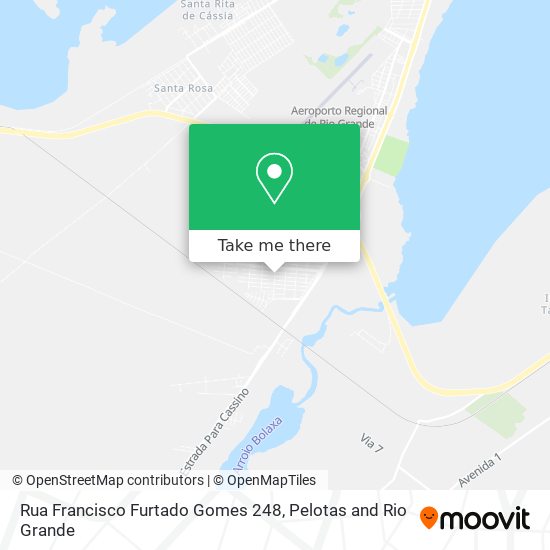 Rua Francisco Furtado Gomes 248 map