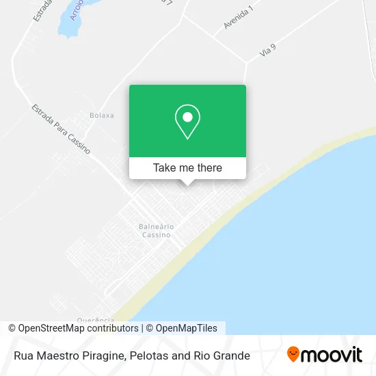 Rua Maestro Piragine map