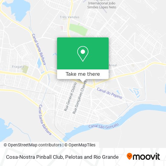 Mapa Cosa-Nostra Pinball Club