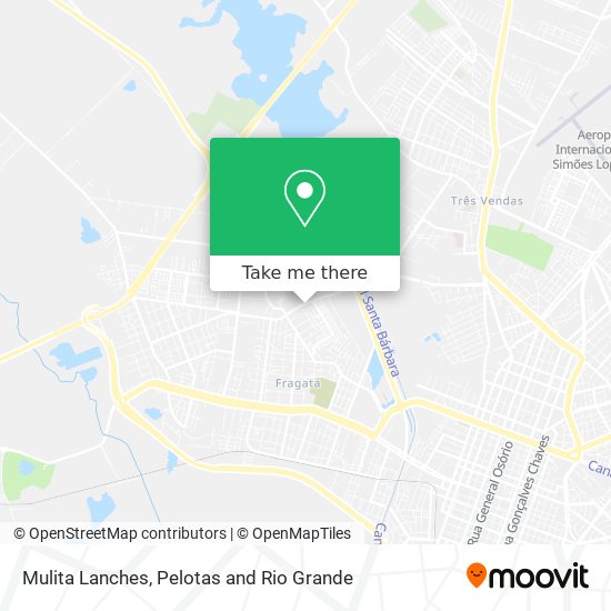 Mulita Lanches map
