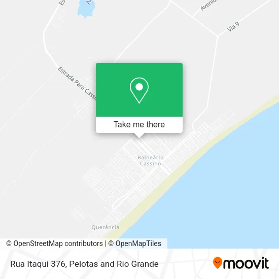 Rua Itaqui 376 map