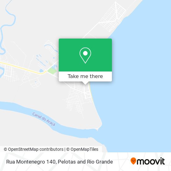 Rua Montenegro 140 map