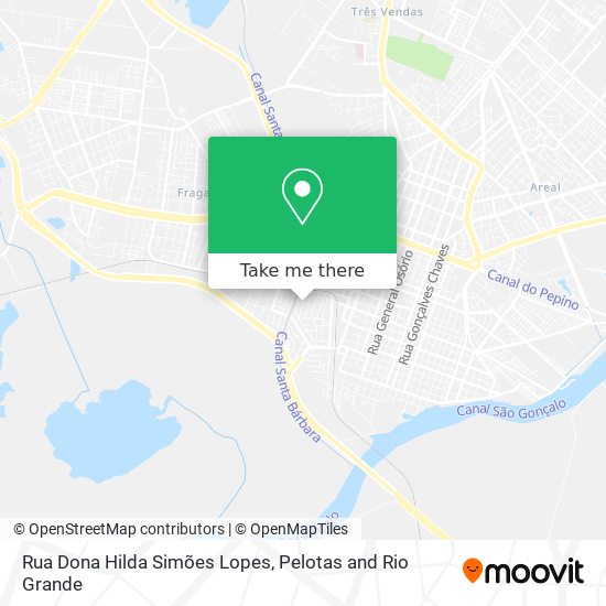 Rua Dona Hilda Simões Lopes map