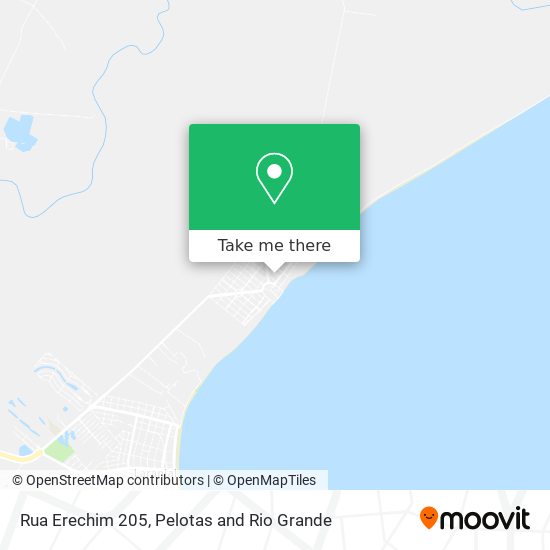 Rua Erechim 205 map