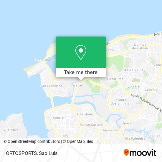 ORTOSPORTS map