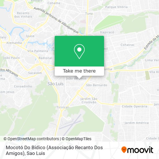 Mocotó Do Bidico (Associação Recanto Dos Amigos) map