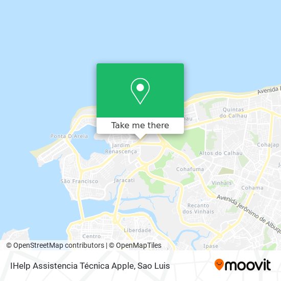 IHelp Assistencia Técnica Apple map
