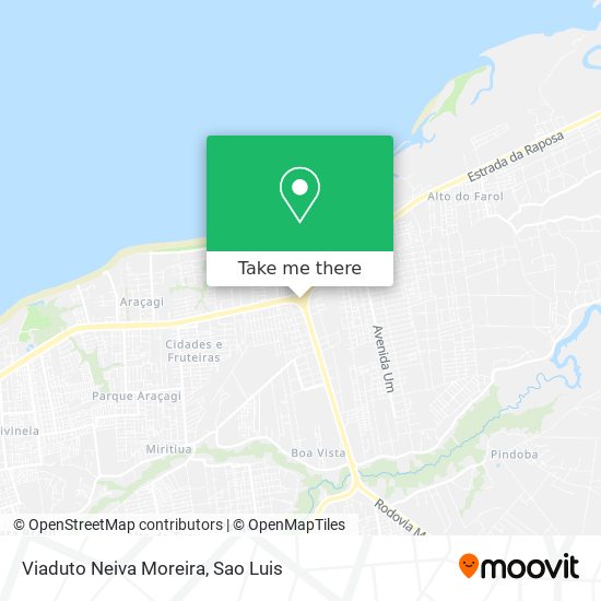 Viaduto Neiva Moreira map
