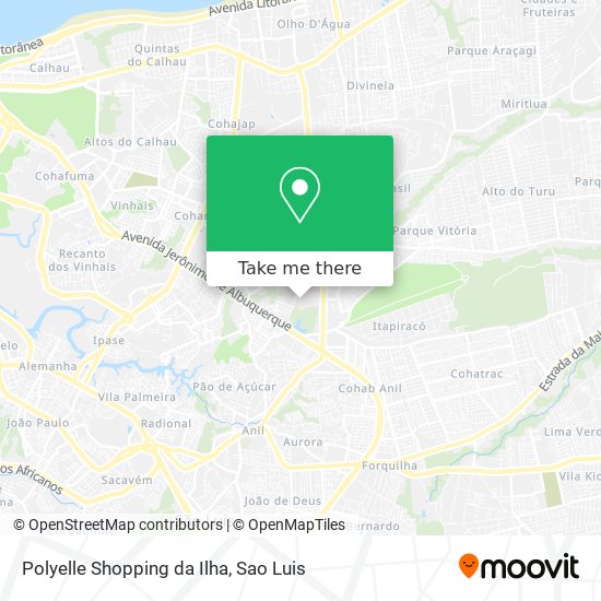 Polyelle Shopping da Ilha map