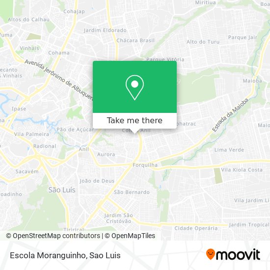 Escola Moranguinho map