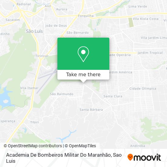 Academia De Bombeiros Militar Do Maranhão map