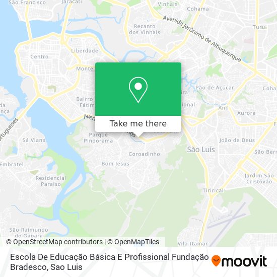 Escola De Educação Básica E Profissional Fundação Bradesco map