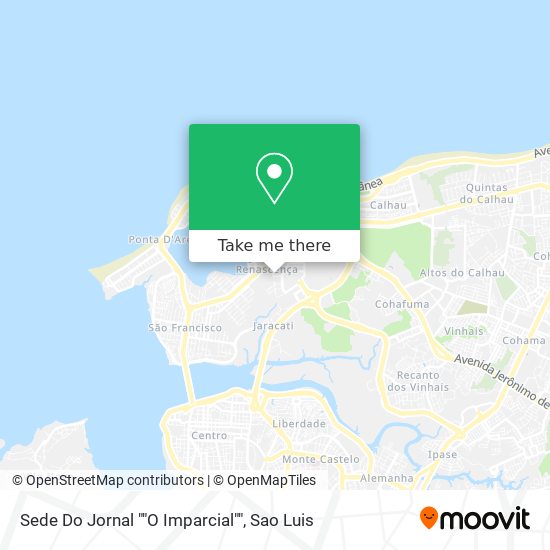 Sede Do Jornal ""O Imparcial"" map