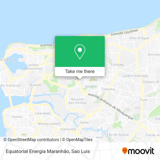 Equatorial Energia Maranhão map