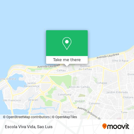 Escola Viva Vida map