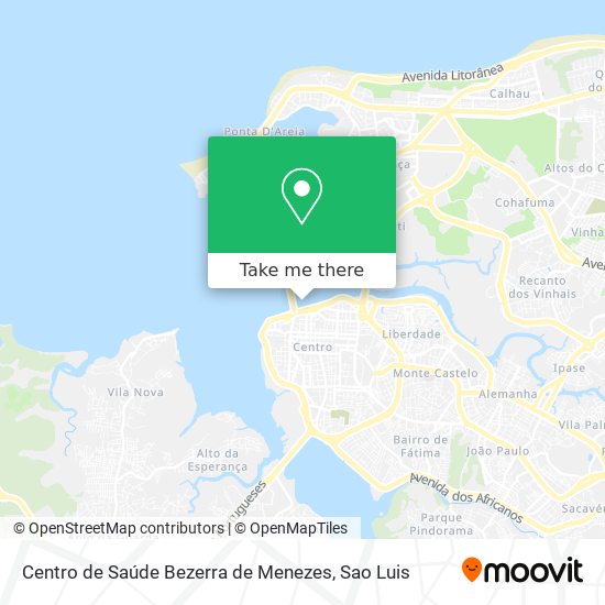 Centro de Saúde Bezerra de Menezes map