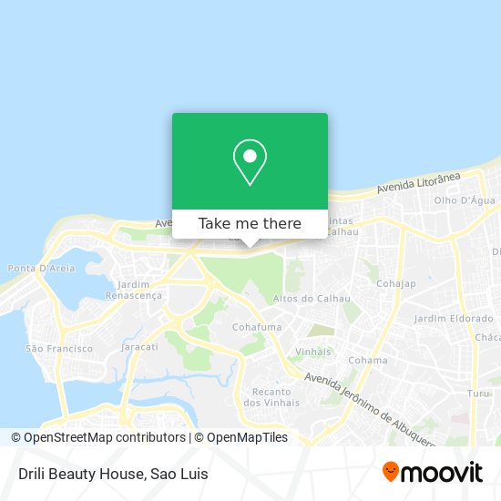 Drili Beauty House map