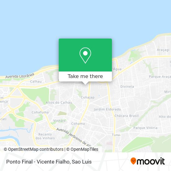 Ponto Final - Vicente Fialho map