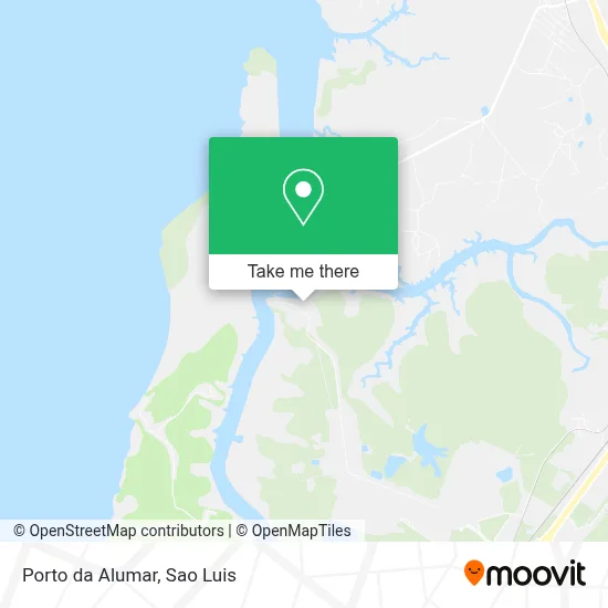 Porto da Alumar map