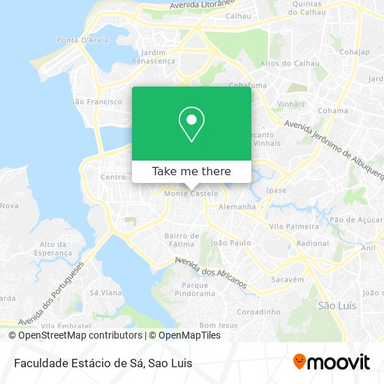 Faculdade  Estácio de Sá map