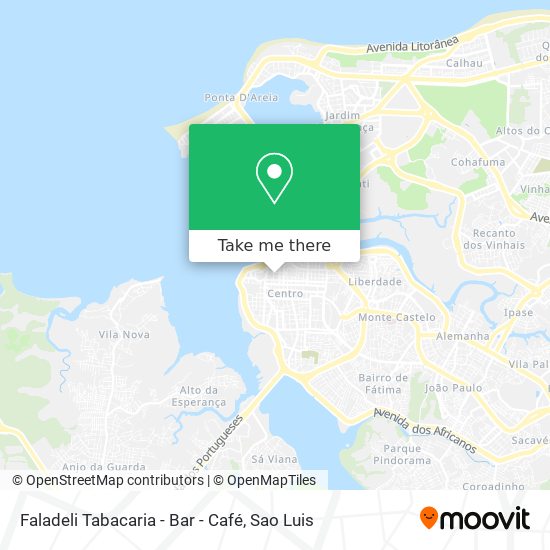 Faladeli Tabacaria - Bar - Café map