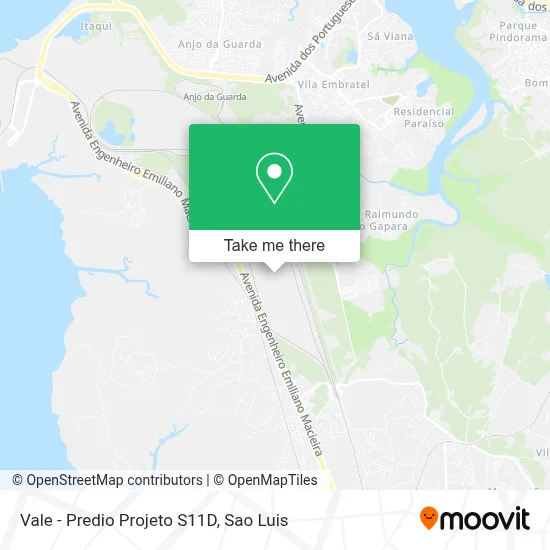 Vale - Predio Projeto S11D map