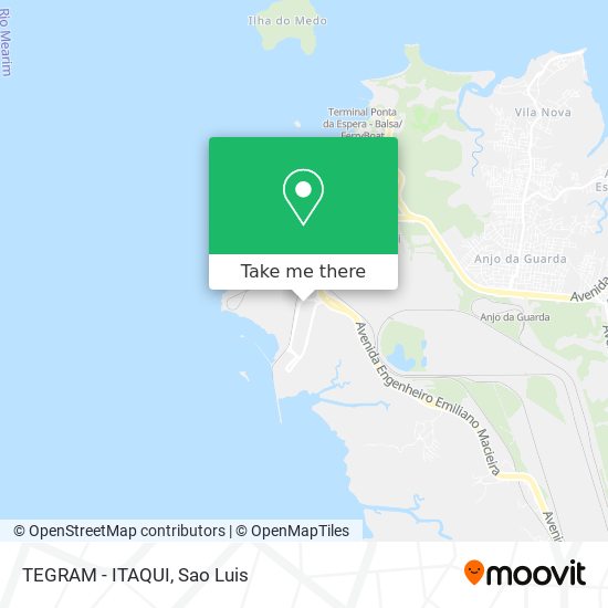 Mapa TEGRAM - ITAQUI