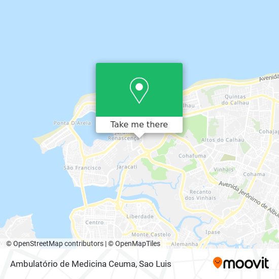 Ambulatório de Medicina Ceuma map