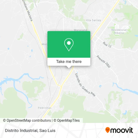 Distrito Industrial map