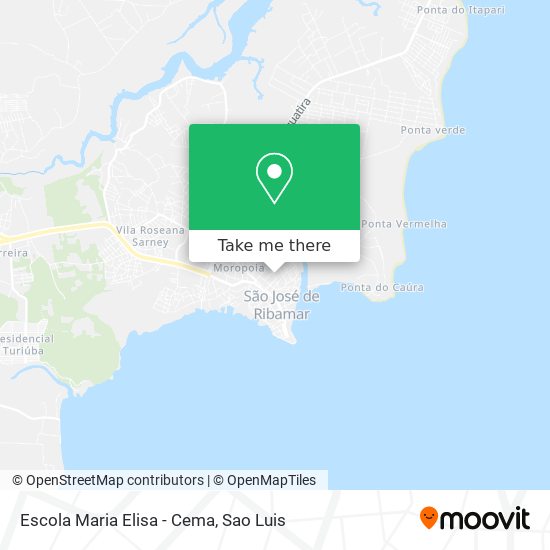 Escola Maria Elisa - Cema map