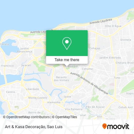 Art & Kasa Decoração map