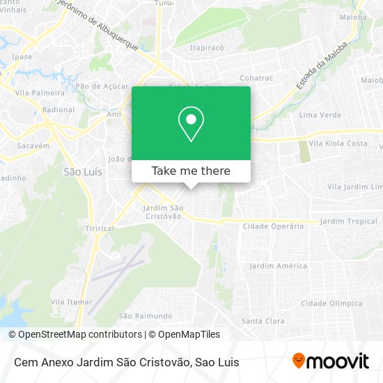 Cem Anexo Jardim São Cristovão map
