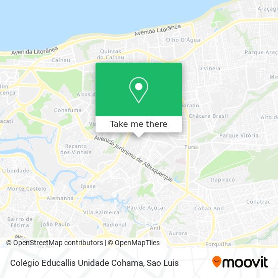 Colégio Educallis Unidade Cohama map