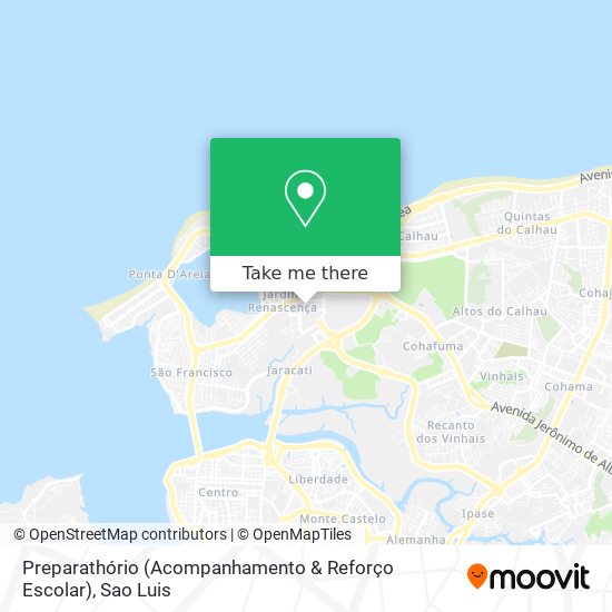 Preparathório (Acompanhamento & Reforço Escolar) map