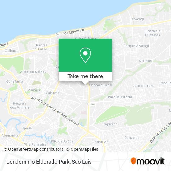 Condomínio Eldorado Park map