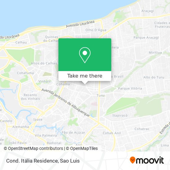 Cond. Itália Residence map