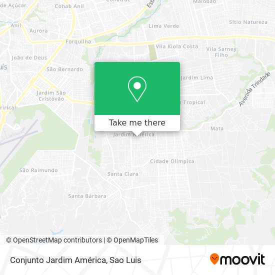 Conjunto Jardim América map