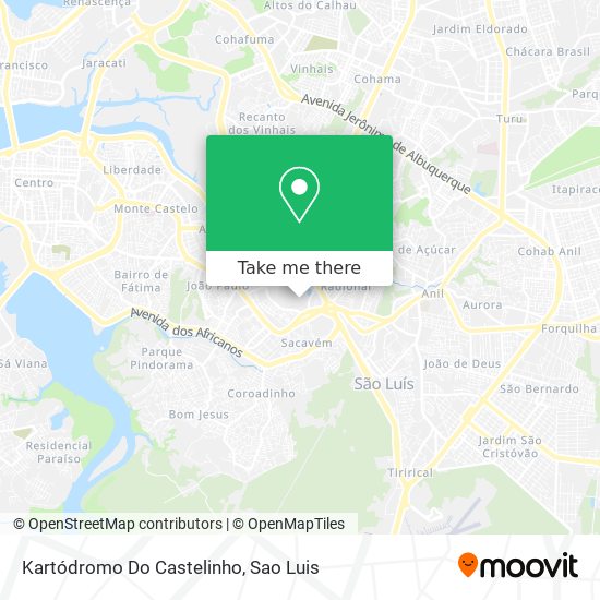 Kartódromo Do Castelinho map