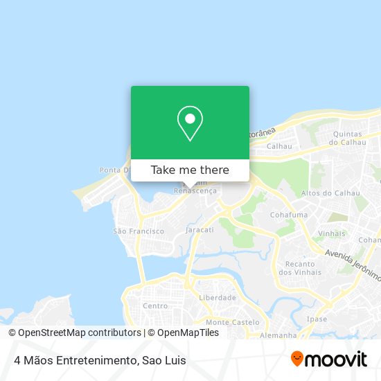 4 Mãos Entretenimento map