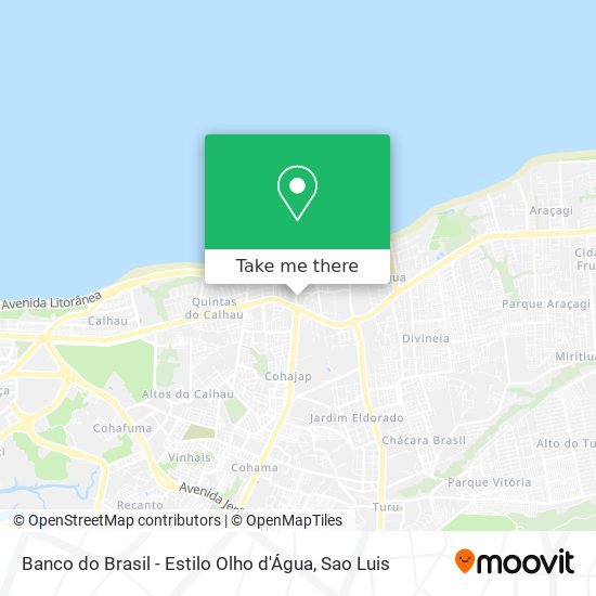 Banco do Brasil - Estilo Olho d'Água map