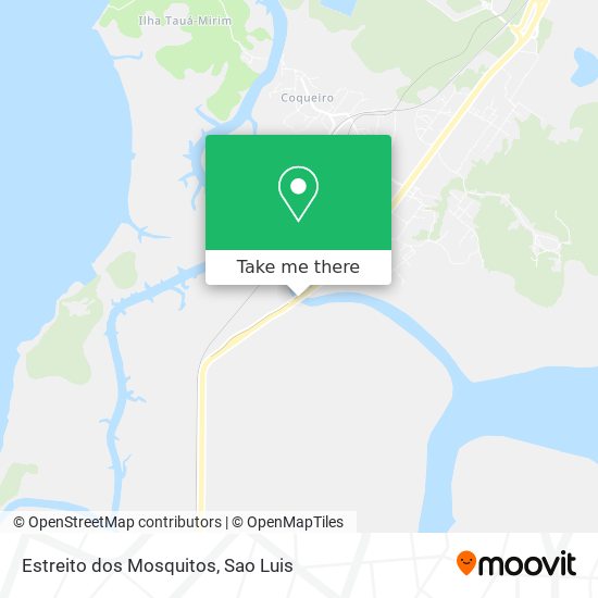 Estreito dos Mosquitos map