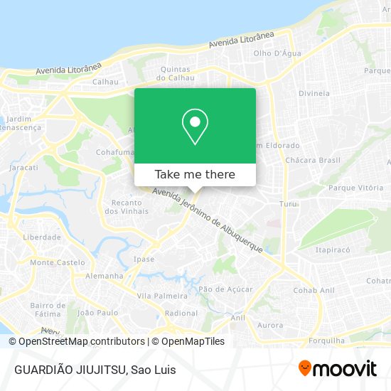GUARDIÃO JIUJITSU map