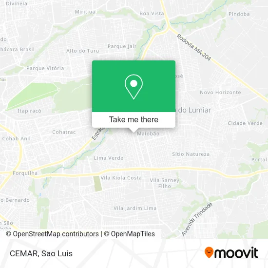 CEMAR map