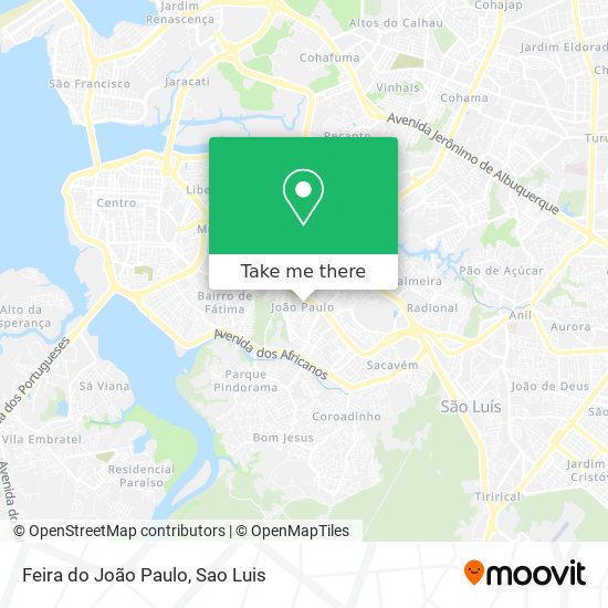 Feira do João Paulo map