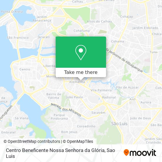Centro Beneficente Nossa Senhora da Glória map