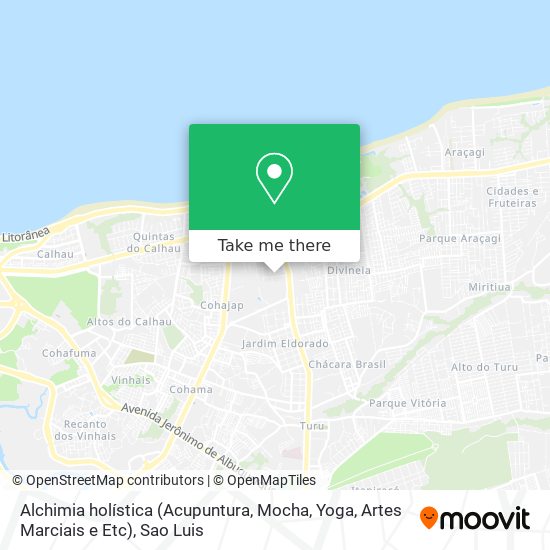 Alchimia holística (Acupuntura, Mocha, Yoga, Artes Marciais e Etc) map