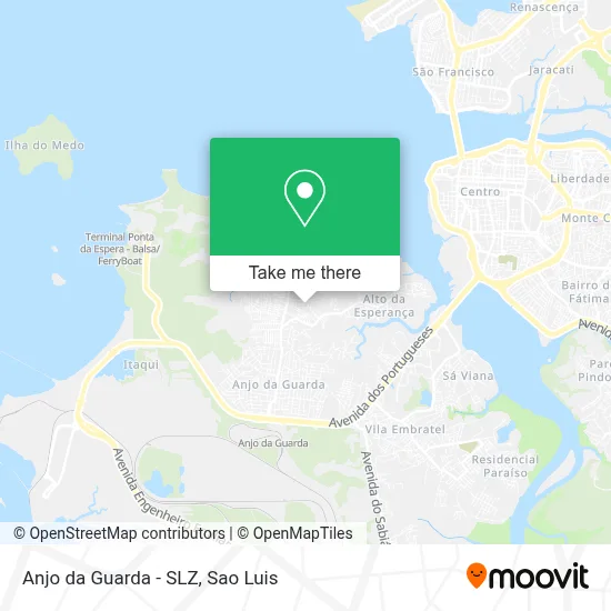 Anjo da Guarda - SLZ map