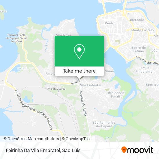 Feirinha Da Vila Embratel map