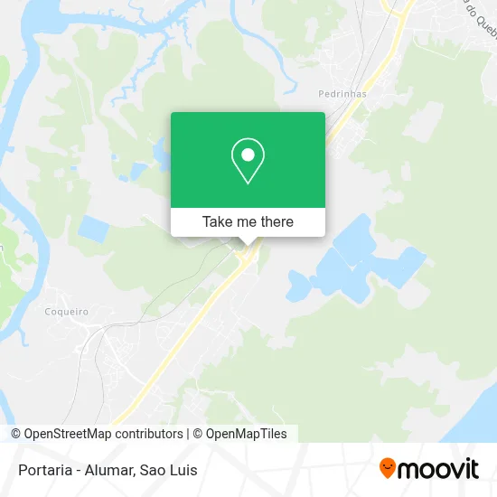 Portaria - Alumar map