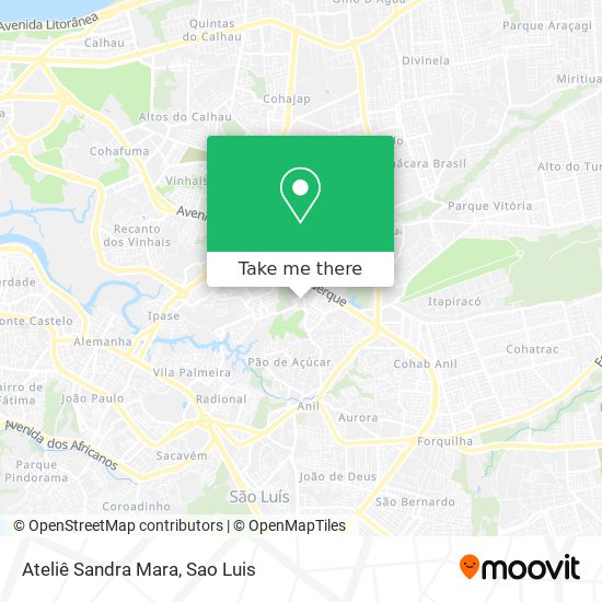 Ateliê Sandra Mara map